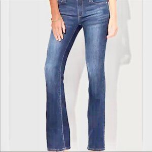 New York & Company 80s 90s Y2K Flare  Tall Stretch Jeans Size 8